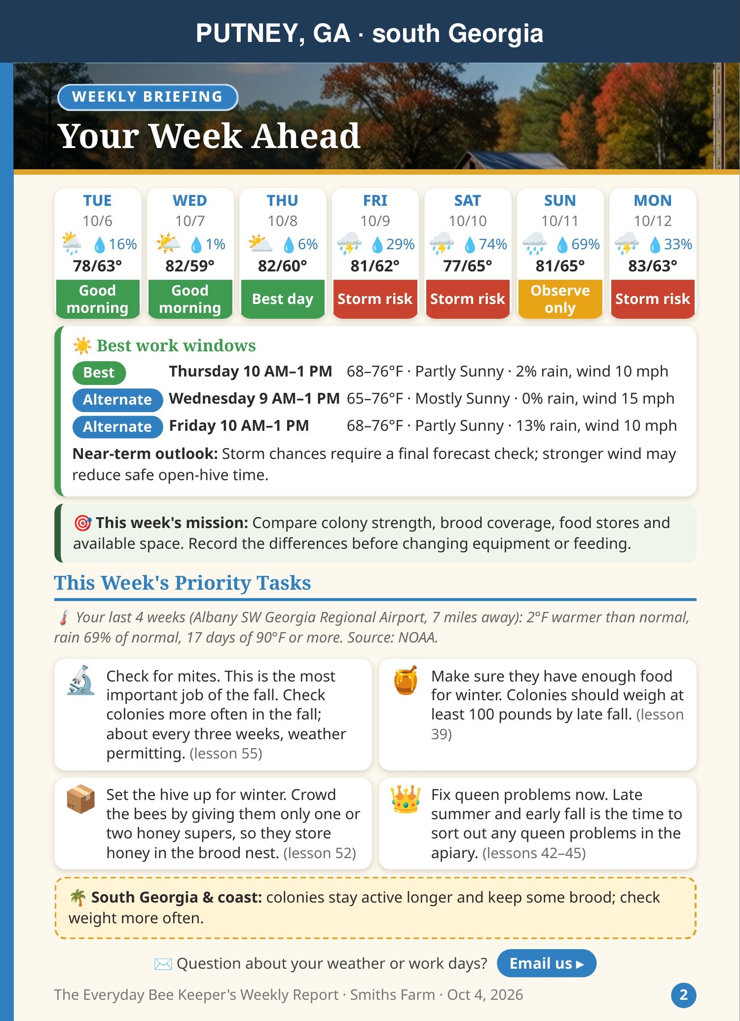 Your Week Ahead
